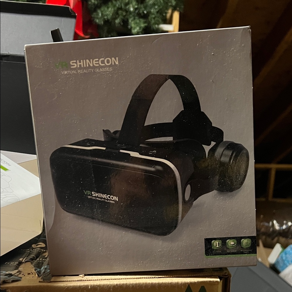 Shinecon VR SC-G04EVirtual Reality Glasses Headset - Immersive Gaming Viewer